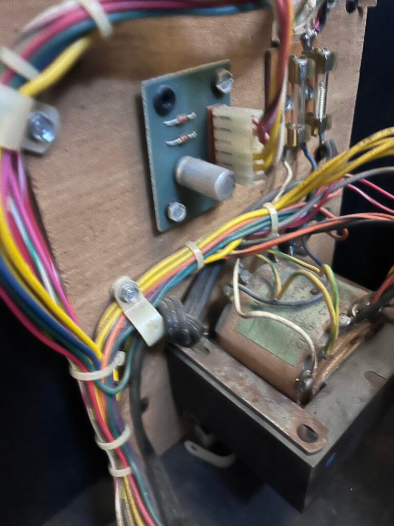Blown fuse with transformer